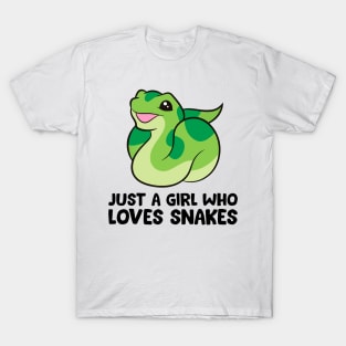 Just a Girl Who Loves Snakes 1 T-Shirt